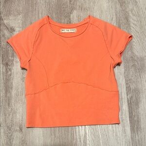 We The Free Vibrant Orange Tee